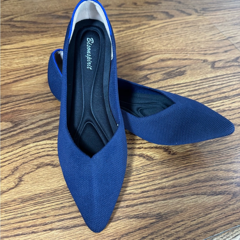 Navy Blue Women's Flats